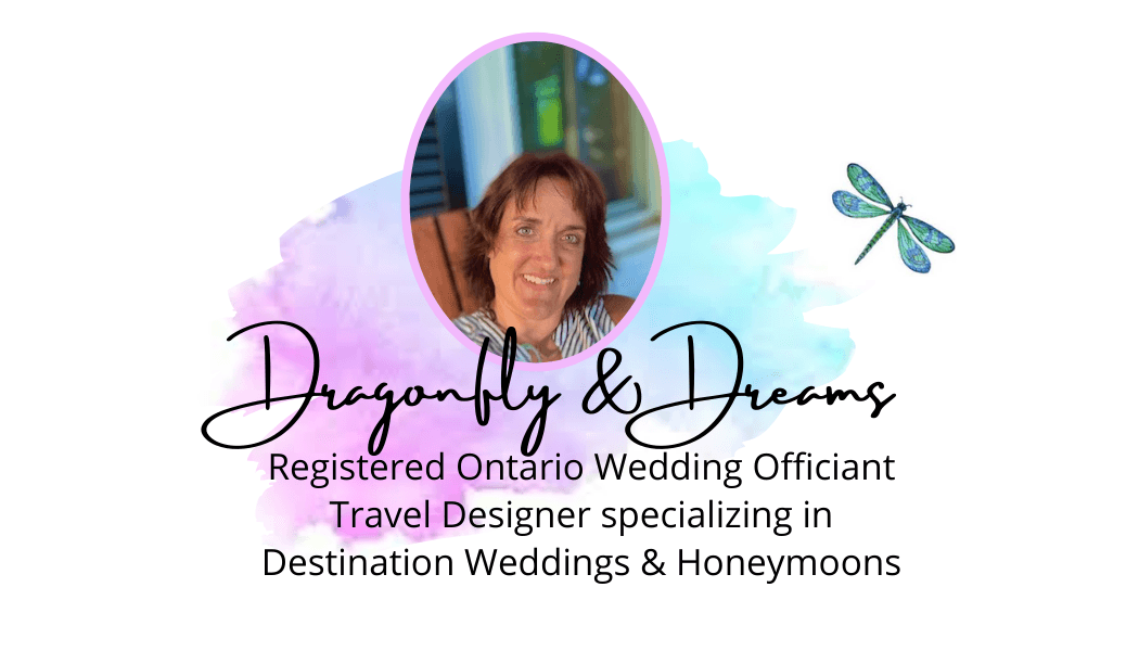 Getting Married?  Dragonfly & Dreams is an Ontario Wedding Officiant - background banner